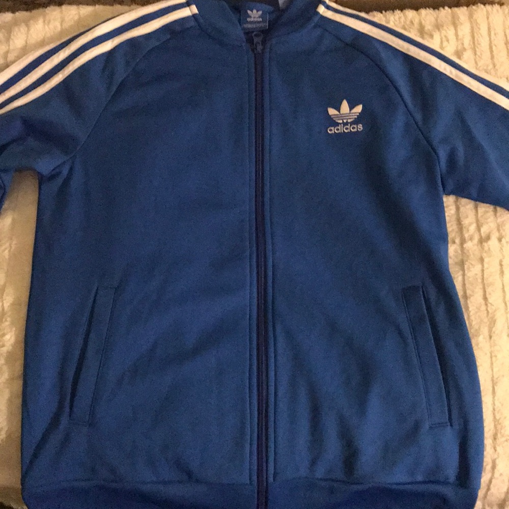 Adidas zip up jacket